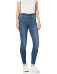 Amazon Essentials Women's Pull-on Denim Jegging, Medium Blue, 18 Short