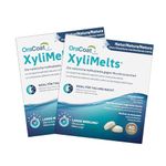 OraCoat XyliMelts – 80 Adhesive Tablets Against Dry Mouth – Discreet – Can Be Used During Sleep – Vegan – Without Mint