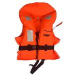 Kids 100N Approved Life Jacket Childs Children Boys Girls, Orange, 20-30KG