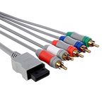 Component HD AV Cable to HDTV-EDTV (High Definition 480p) Compatible with Nintendo Wii and Wii U 6 Feet