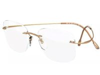 Silhouette TMA MUST COLLECTION 5515/CR Gold 54/21/0 Unisex Vista Glasses, dorado