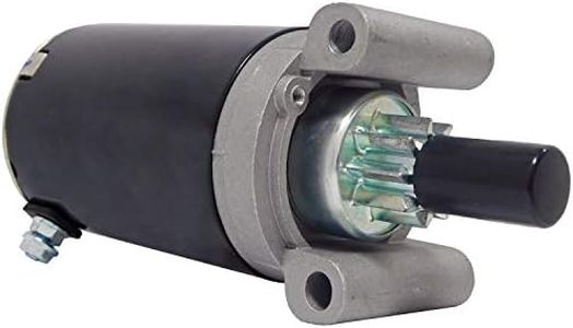 New Starter Motor Upgraded Heavy Duty Gear Compatible With Kohler Cub Cadet New Holland Lawn Mowers 32 098 08-S, 3209801S, 3209803S, 3209804S, 32 098 03-S, KH-32-098-01-S, KH-32-098-03-S, KH3209804S