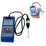 ELEOPTION Tesla Meter Gauss Meter with Probe WT10A The Fluxmeter Surface Magnetic Field Tester Gaussmeter with NS Function Metal Probe