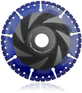 SHDIATOOL Rescue Demolition Diamond Blades for ALL-CUT 5 Inch/125mm Metal Marble Aluminum Pipe Iron Hard Plastic PVC Cut-off Wheel