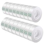 DHOOZ 16 Rolls Clear Tape for Gift 
