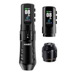 Mast Tattoo Flip4 Pro Tattoo Machine Set Wireless Tattoo Machine 7 Strokes 2.5-4.5mm,2pcs 2000mAh Battery for Beginners & Professionals Black Color