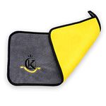 KONLLEN Billiards Billiard cue Towel - 100% Cotton Black 8-Ball Pool Cue Clean Towel Maintenance Accessories Cleaning Set Shaft Wax + Cleaning Powder + Towel + Sponge