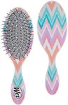 Wet Brush Kids Detangler- Detangling Knots, Snag-Free, Anti-Static Brush, Intelliflex Bristles, No pain, Split-Ends & Hair Breakage, Chevron Print, Easy Hold, Child-Friendly Size