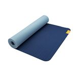 Hugger Mugger Earth Elements Eco Exercise/Yoga Mat 5mm (72-Inch, Sky/Ocean)