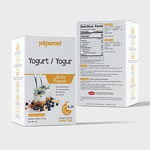 Yogourmet Freeze Dried Yogurt Starter, 1 ounce box (Pack of 3) (Packaging May Vary)