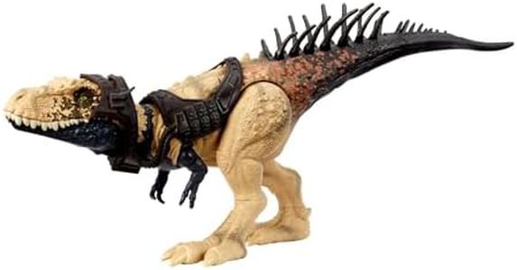 Jurassic World HLP27 - Dinosaur Toy, Bistahieversor Gigantic Trackers Large Species Action Figure with Attack Movement and Tracking Equipment, Digital Play, from 4 Years