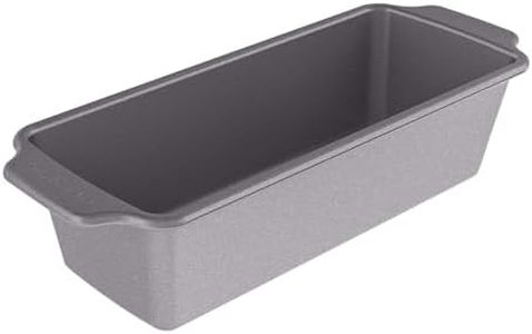 KitchenAid Bakeware Aluminized Steel Teglia Antiaderente in Acciaio Alluminato senza PFAS 27x11 cm per Torte, Pane, Sicura per il Freezer, Sicura per il Forno fino a 230°C, Lavastoviglie, Grigio