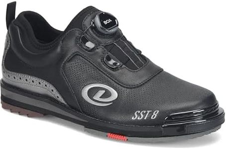 Dexter Men's SST 8 BOA MC Bowling Shoes Black/Pewter - Size 9.5