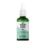 Modern Nature Natural Flavour Drops - Liquid Stevia Drops Sweetner - Zero Calorie Sugar Free Coffee Syrup Alternative – For Flavoured Coffee, Protein Powder, Yoghurt, Tea – Vegan, Keto Sweetener 50ml