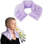 Herbal concepts Neck and Shoulder wrap | Hot and Cold Neck wrap | Shoulder Heating pad | Weighted Heating pad Massage (Lavender)