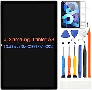 LCD Display for Samsung Galaxy Tablet Tab A8 10.5 2021 SM-X200 SM-X205 Screen Replacement Digitizer Touch Screen Assembly Replacement with Repair Tools, Black