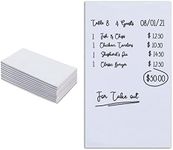 Blank Scratch Pads (10 Pack) - White Note Pads - Memo Notepads - Small Desk Scratch Paper- 4x6 Note Paper - Guest Check Book - Server Note Pads for Diners - 1,000 Total Blank Sheets - Stock Your Home