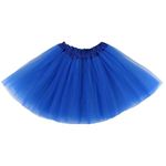 XINXIYAN Tutu Skirts for Women Girls Halloween Costume Adult Party Favor Dance Tulle Skirts (CA/US, Alpha, One Size, Regular, Regular, Navy)