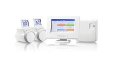 Honeywell Home THR99C3112 EVO Home Starter Kit with 2 x TRV Heads, White