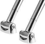 2 Pack Curved Shower Curtain Rod, 4