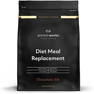 THE PROTEIN WORKS Protein Works - Substitut De Repas Diététique | Shake Repas 250 Calories | Perte de poids | Healthy diet | 28 Servings | Chocolat Onctueux | 2kg