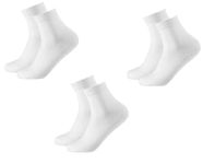 Warmfinity Cotton Socks for Men, Women office Boys and Girls School Ankle length socks (3 Pair White)