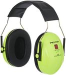 3M PELTOR Optime I Earmuffs, 27 dB, Hi-Viz, Headband, H510A-470-GB