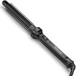 TRESemme Slim Ceramic Hot Brush, easy styling for short hair, lightweight, multi-voltage for travel, 19mm barrel for adding hair volume, shape, and root lift