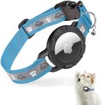 Reflective Airtag Cat Collar, JIARU