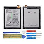 Duotipa Battery TLP024CC Compatible with Alcatel TLP024CC, TLP024C1 Handy/Smartphone with Repair Tool Kit
