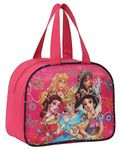 STRONG LIFE Polyester Tiffin Picnic Work School Office Lunch Bag for Kids with Bottle Holder (Pink)