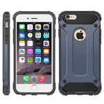 iPro Accessories iPhone 6 Case, iPhone 6S Cover, Military-Duty Case - Impact Resistant Hybrid Heavy Duty [armor case] Dual Layer Armor Hard Plastic And Bumper Protective [SHOCKPROOF] Case (BLUE)