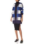 Lucky Brand Women's Buffalo Check Cardigan Sweater, Blue Multi, S