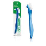 Sunstar 201RYB GUM Denture Brush, Flat Bristle