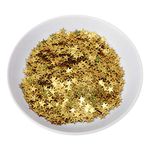 60g Star Confetti, AB Colors Glitter Star Table Confetti Sequin for Party Wedding Festival Decorations (Gold)