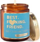 Funny Birthday Candle for Women - Best Friend Birthday Gifts - Friendship Gifts for Women Friends, Bestfriend, Bestie, Work Friends, BFF, Gift for Women Friendship Unique - Friendship Candle, Lavender