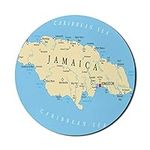Ambesonne Jamaican Mouse Pad for Co