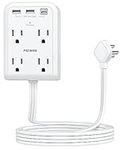Flat Electrical Outlet Extender wit