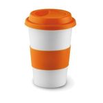 Ceramic Travel Mug Silicone Lid