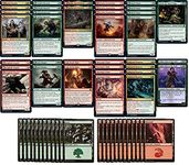 Elite Gruul Werewolf Deck - Red Green - Very Powerful - Modern Legal - Custom Built - Magic The Gathering - MTG - 60 Card!