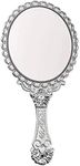 Vintage Hand Mirror with Handle - C