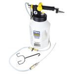 Mityvac MV7105 Fluid Extractor Dispenser for Evacuating, Topping-Off, Refilling Reservoirs or Bleeding Hydraulic Brake/Clutch Systems, 1.2 Gallon, 120 PSI, Compressed Air, Vacuum or Positive Pressure