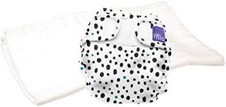 Bambino Mio, mioduo two-piece cloth nappy, dalmatian dots, size 1 (<9kgs)