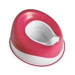 Prince Lionheart Pottypod® Basix | Potty Training | Removeable Basin | Splash Guard | Slip Resistant Base | Lightweight | Comfortable Design – Flashbulb Fuchsia Pink