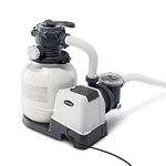 Intex 26645EG 2100 GPH above Ground Pool Sand Filter Pump with Automatic Timer