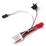 hobbypower RC 20A ESC Brushed Motor Speed Controller for RC Car Boat W/O Brake