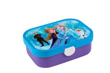 Mepal - Lunch Box Campus - Bento Lunch Box For Children - Lunch Box With Bento Compartment & Fork - Lunch Box With Clip Closure - BPA-free & Dishwasher Safe - 750 ml - Frozen 2