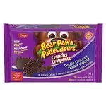 Bear Paws Crunchy Double Chocolate Cookies - Peanut Free Crunchy Cookies, Share at Home or Snack on the Go, School Snacks, 240g Shareable Tray