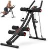 MERACH Ab Machine, Adjustable Ab Trainer Machine, Ab Workout Equipment for Home Gym, Ergonomic Arc Track for Better Abs, Foldable Workout Machine for Full Body Workout Home Exercise (Black)