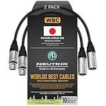 WORLDS BEST CABLES 2 Units - 1 Foot